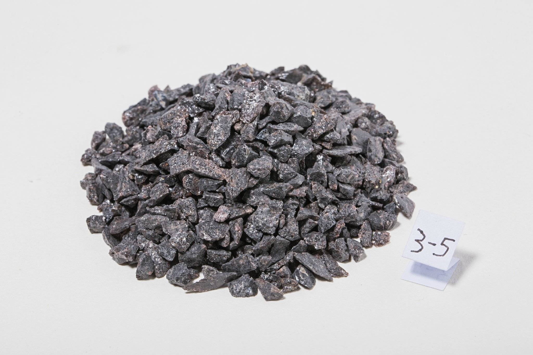 Brown fused alumina section sand