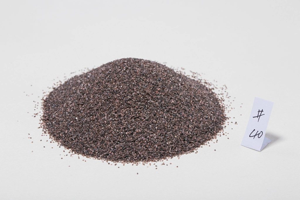 CHAOYAN product photograph of Barmac Processed Brown Fused Alumina F Grit
