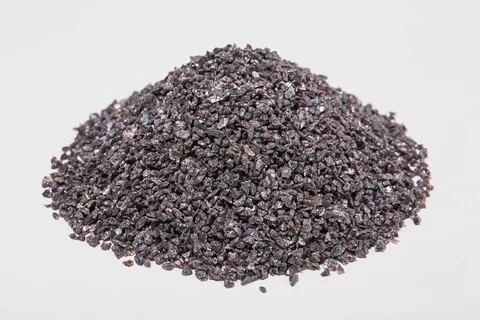 Brown fused alumina F grit sample photo