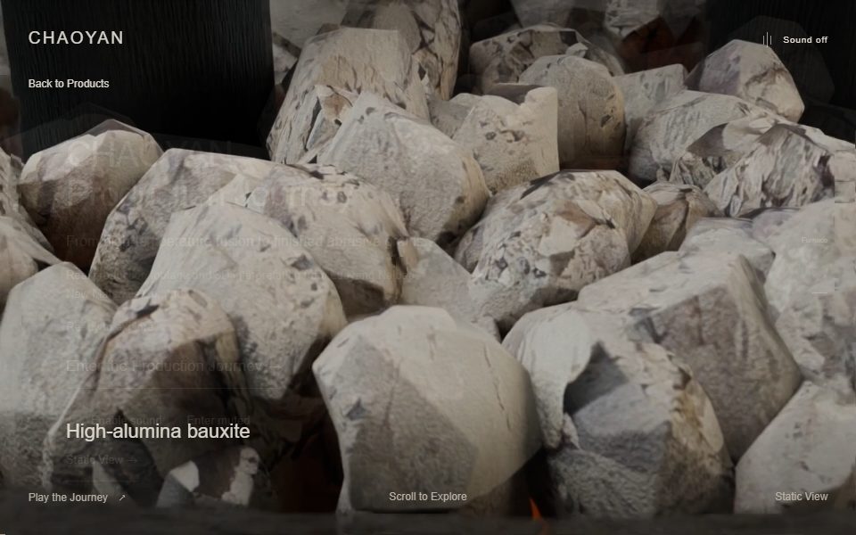 High-alumina bauxite